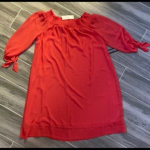 Off shouldered flowy dress